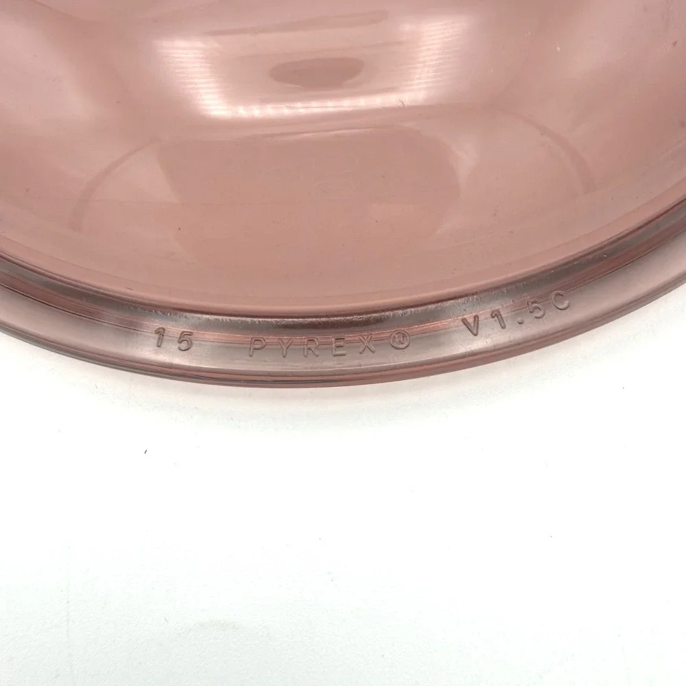 Corning Visions Saucepan 1.5L Cranberry Glass V-1.5-B Pot with Lid